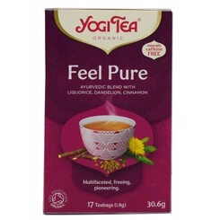 YOGI TEA FEEL PURE (DΕΤΟΧ) ΒΙΟ 30,6ΓΡ