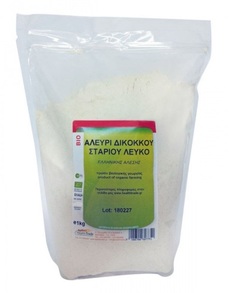 Αλεύρι Δίκοκκο Λευκό (Ζέας) Βio 1Kg HealthTrade